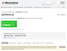 Tablet Screenshot of gozdawa.pl